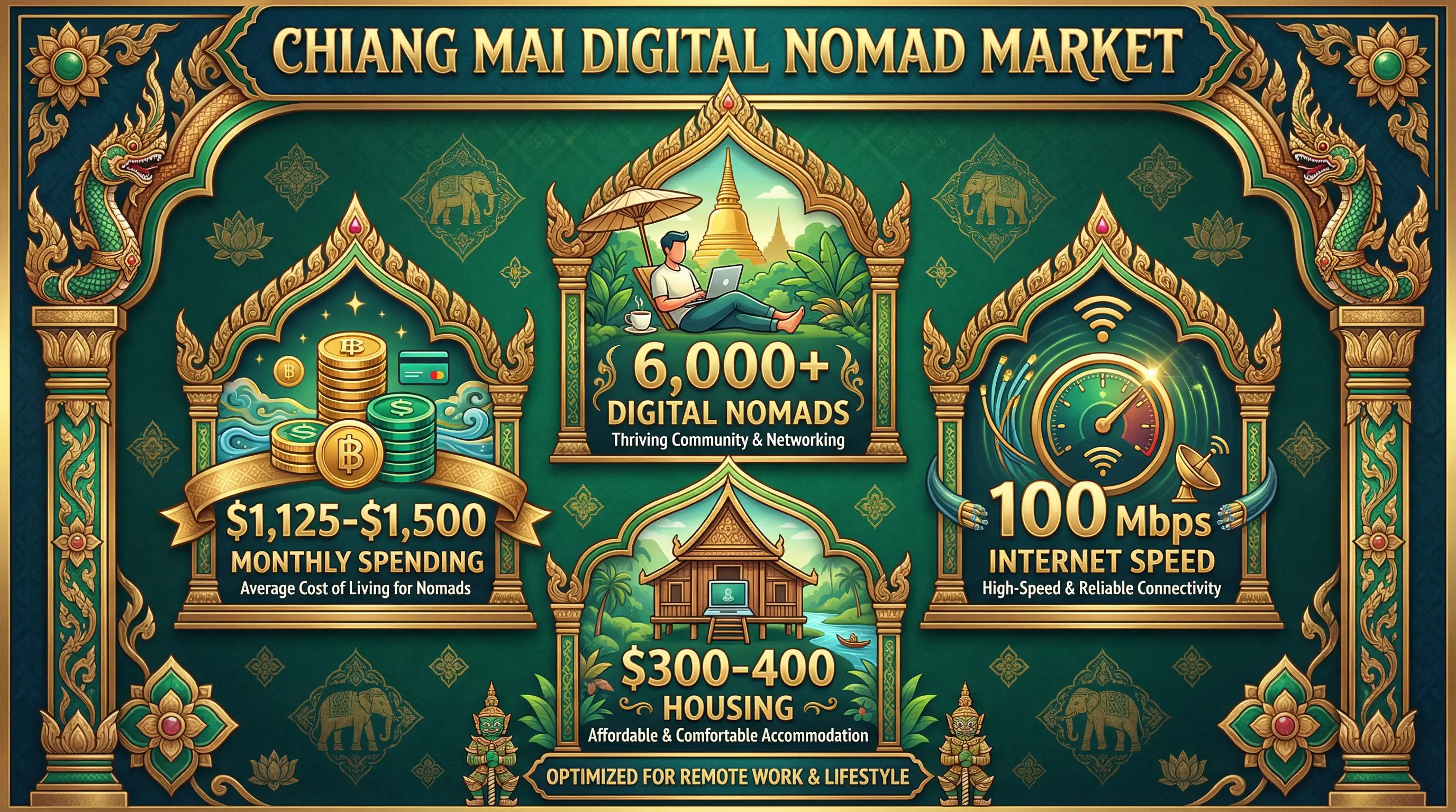Chiang Mai Digital Nomad Market Data